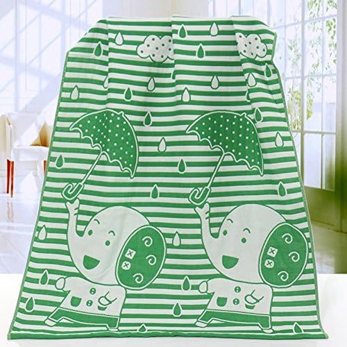 cotton bath towel/Children's adult cartoon absorbent towels in the summer and newborn baby a sponge bath towel/[Newborn baby bath towel gauze]-C