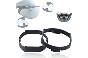 HUAYUWA Glasses Spacer Protector Compatible for PS VR2, Lens Anti-Scratch Ring Glasses Bumper Protecting Myopia Glasses from Scratching VR Lens Protector Accessories Compatible with VR2