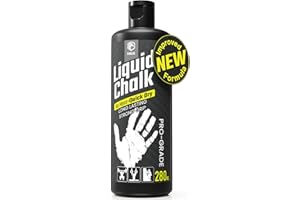 EAGLES Pro Grade Liquid Chalk Mess-Free Chalk for Weightlifting, Gymnastics Rock Climbing, Dancing, Pole Grip, Sports & Workout Chalk - Sweat-Resistant and Long Lasting for Stronger Grip - Gym Accessories