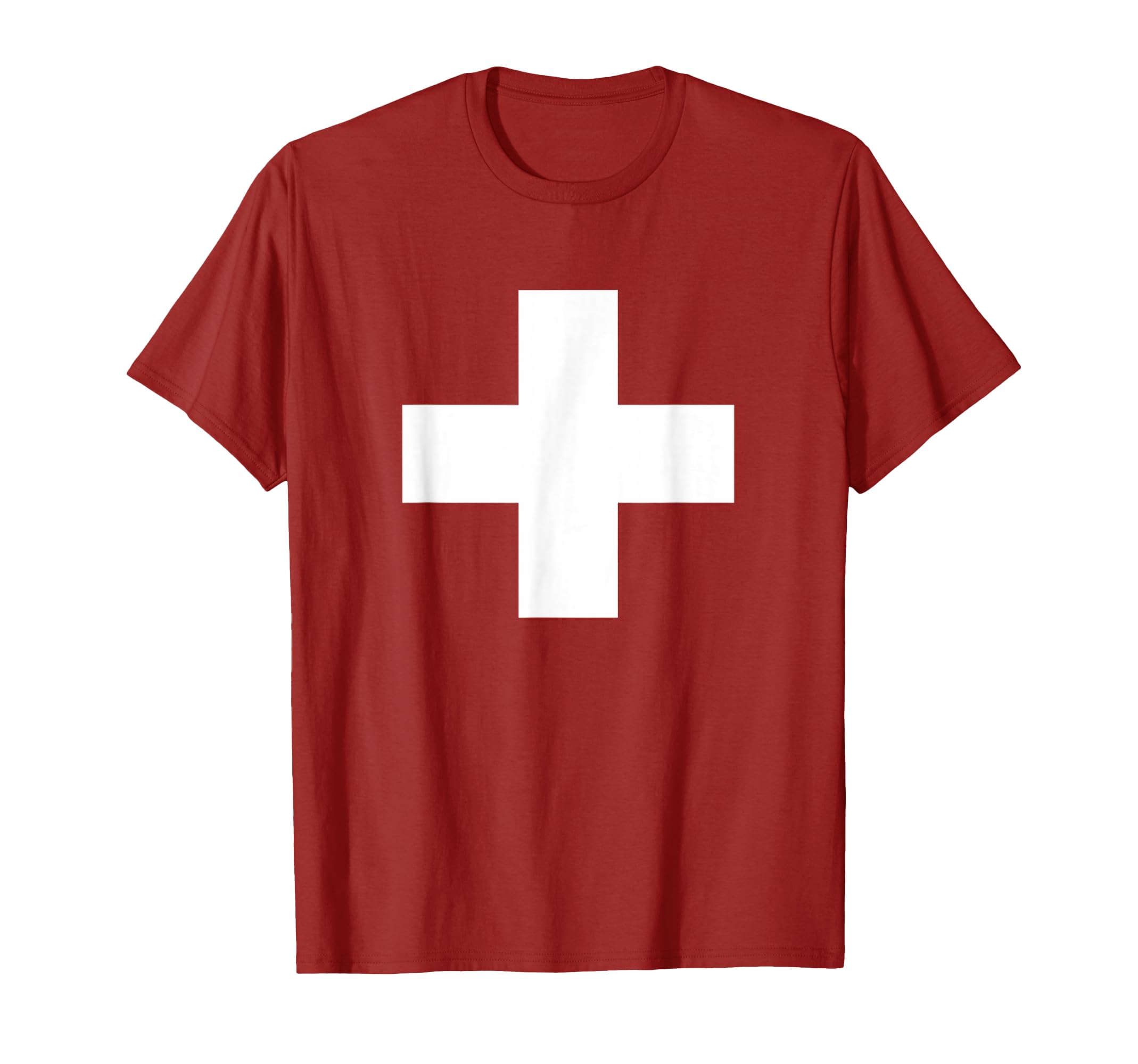 Swiss Flag Cross Switzerland Suisse Svizzera Flags T-Shirt
