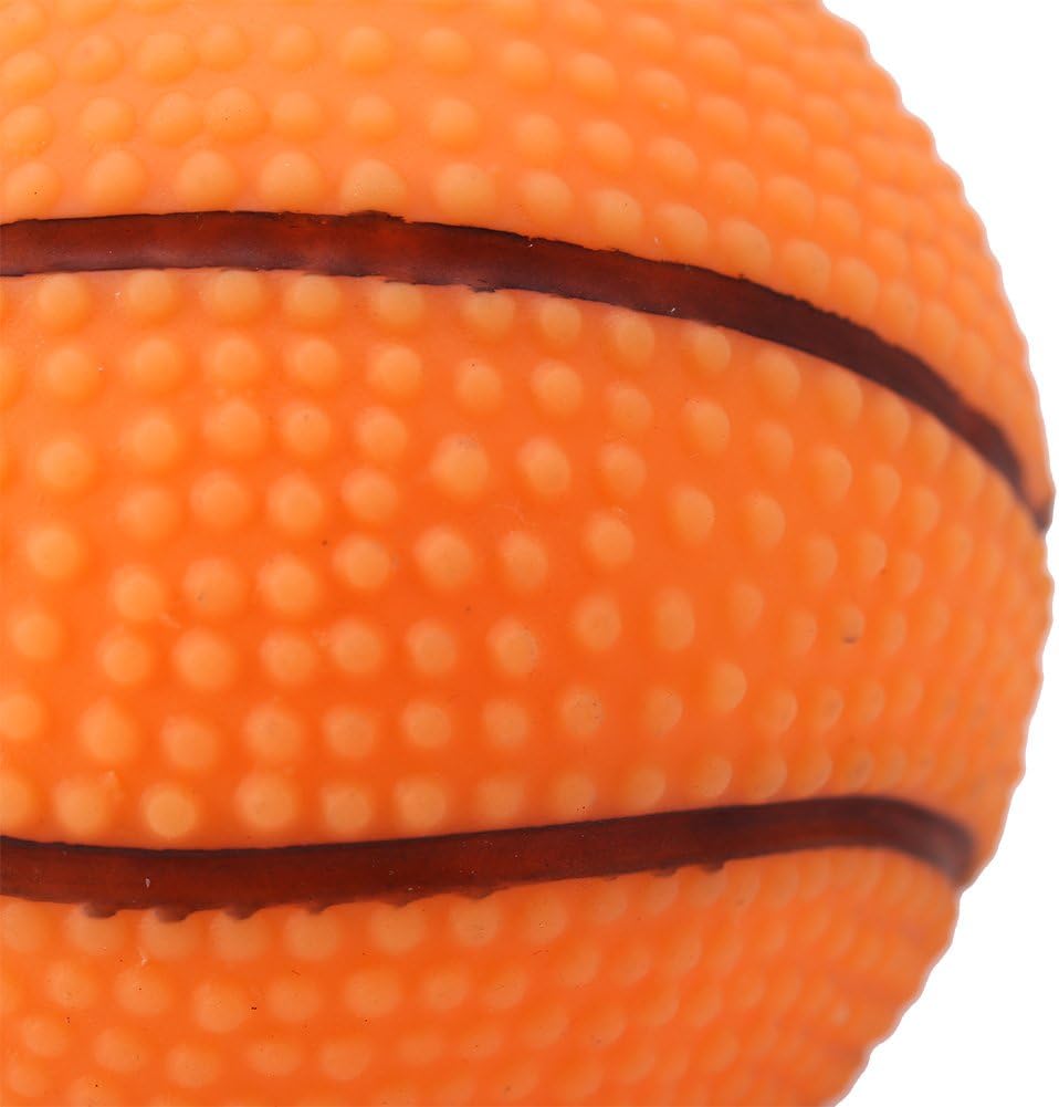 EECOO Basketball Soccer, Natural Rubber Pet Training Toy, Lead-free & Chemical-free Chewing Sound Ball, Soft & squeaky - Image 5