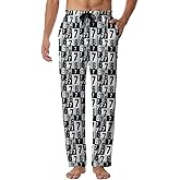 SKYNORA Mens Pajama Pants, Soft Lounge Sleep Pants with Pockets Lightweight Long Pajama Bottoms for Men