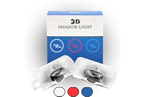 3D Shadow Light LED Car Door Light Logo Projector (Red) Welcome Courtesy Light for Toyota Highlander 4runner Avalon Camry Cor
