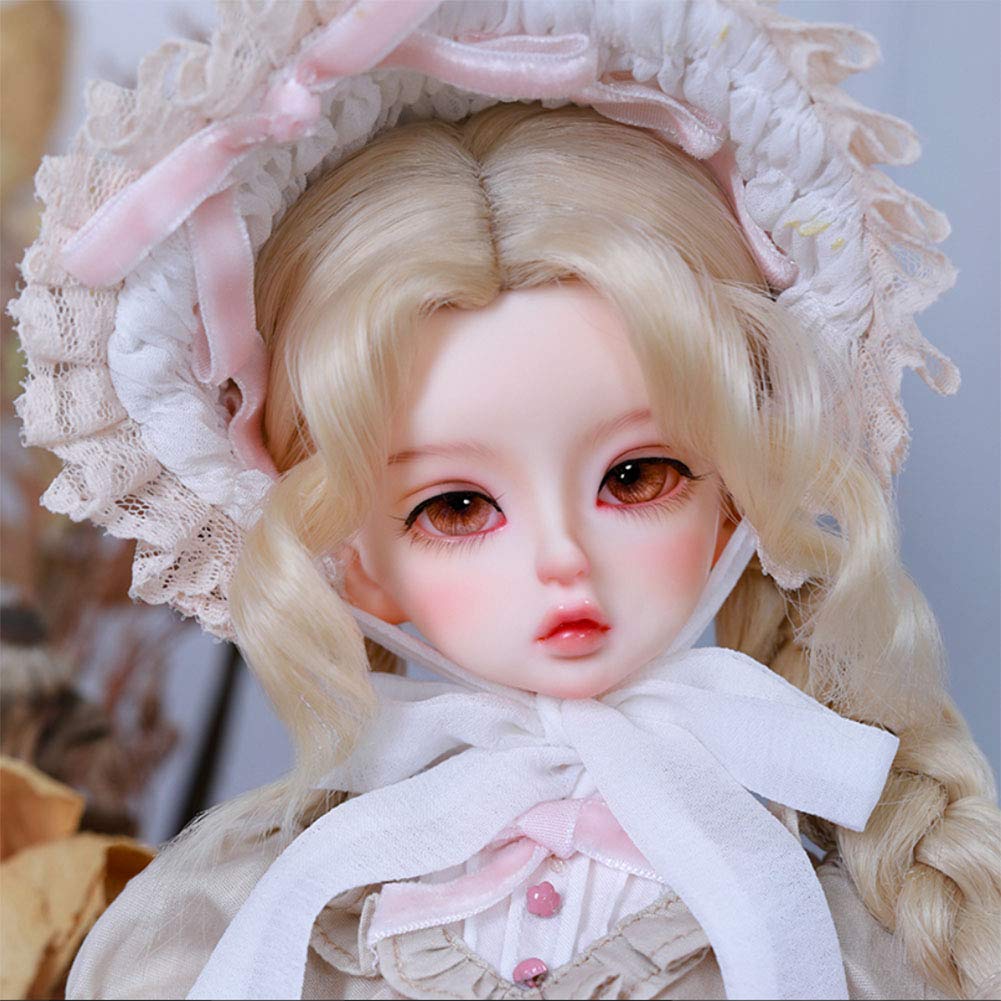 XYZLEO BJD Dolls 1/4 SD Smart Doll 16 Inch 18 Ball Jointed Doll DIY Toys with Full Set Clothes Shoes