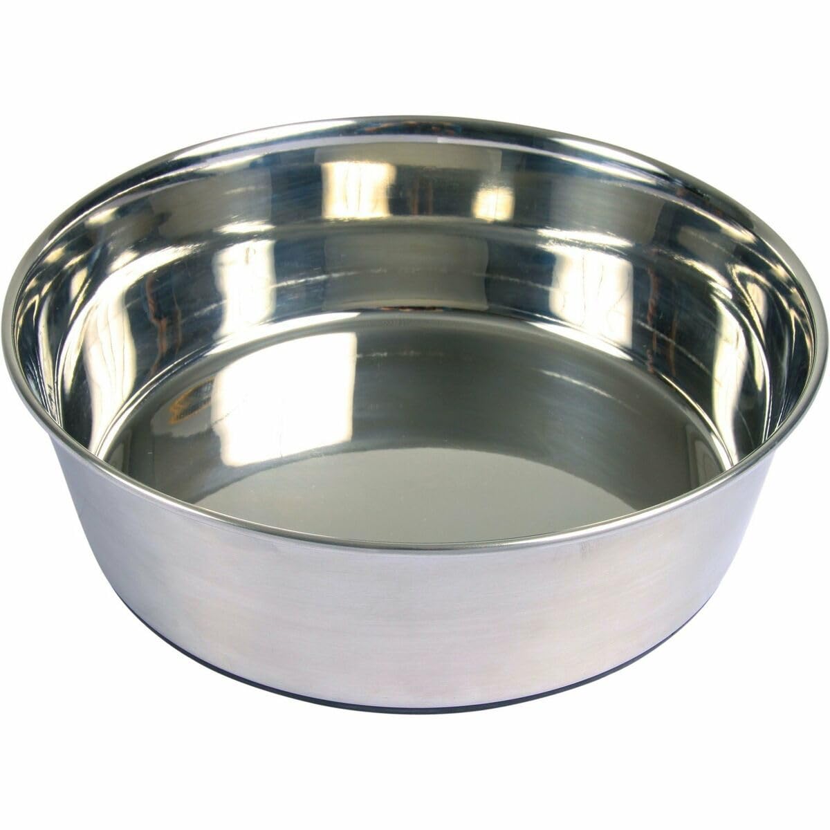 Trixie Steel Rubber Floor Bowl, 24 cm