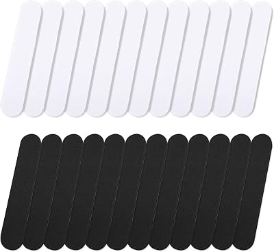 Prasacco Hat Size Reducer 24 Inserts Black White 3mm Foam Sizer Tape