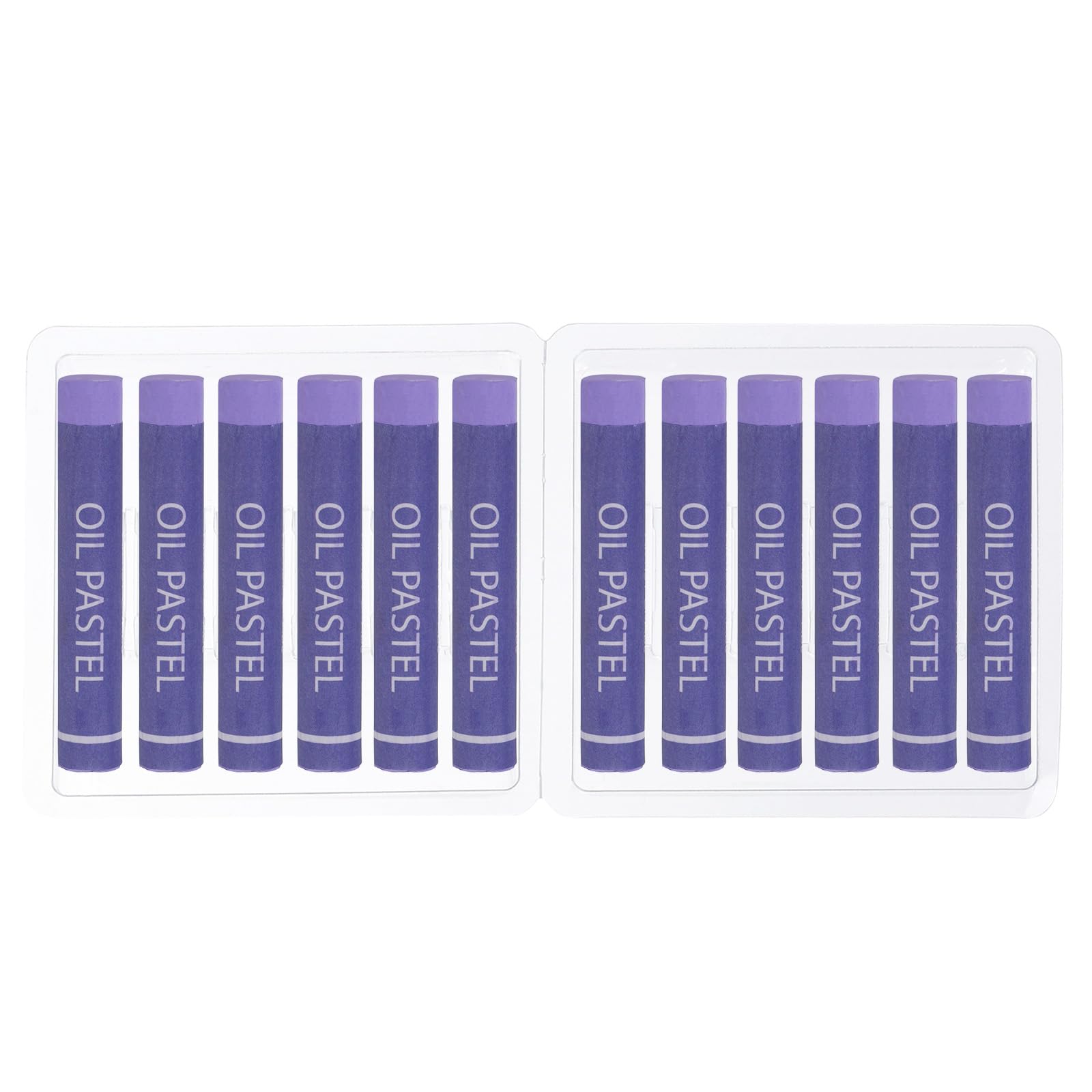 PATIKIL Light Purple Oil Pastels, 12Pcs Soft Oil Crayons Creamy Pastels Stick Art Supplies for Art Painting Drawing Blending Graffiti for Artists Beginners