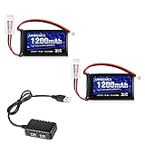 URGENEX SCX24 Battery 7.4V Lipos 2S 35C