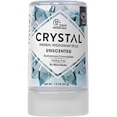 CRYSTAL Deodorant Mineral Deodorant Stick, Travel, 1.5 Ounce