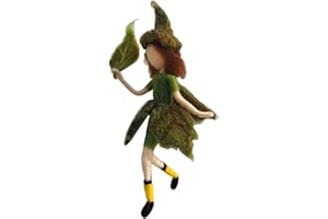 Seekee Fairy Needle Felting Kit for Beginners - Elf Felting Starter Kit with Wool, Felting Mat, Needles and Video Instruction