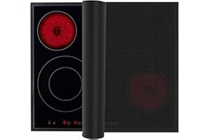 KITCHENRAKU KR Hob Cover 78x52cm, Electric Hob Covers, Ceramic Hob Covers, Induction Hob Covers, Glass Hob Covers, Hob Covers for Electric Cookers to Protect from Scratches