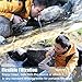 Water straw, Portable Water Filter Filtration Straw Purifier Survival Gear for Camping, Hiking (TWO REPLACEMENT)