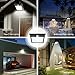 11000mAh Solar Lights Outdoor Wireless Motion Sensor Remote Control Led Security Flood Light with Larger Solar Panel 110pcs LEDs Big Battery & 3 Modes for Yard Garage Garden Park Farm