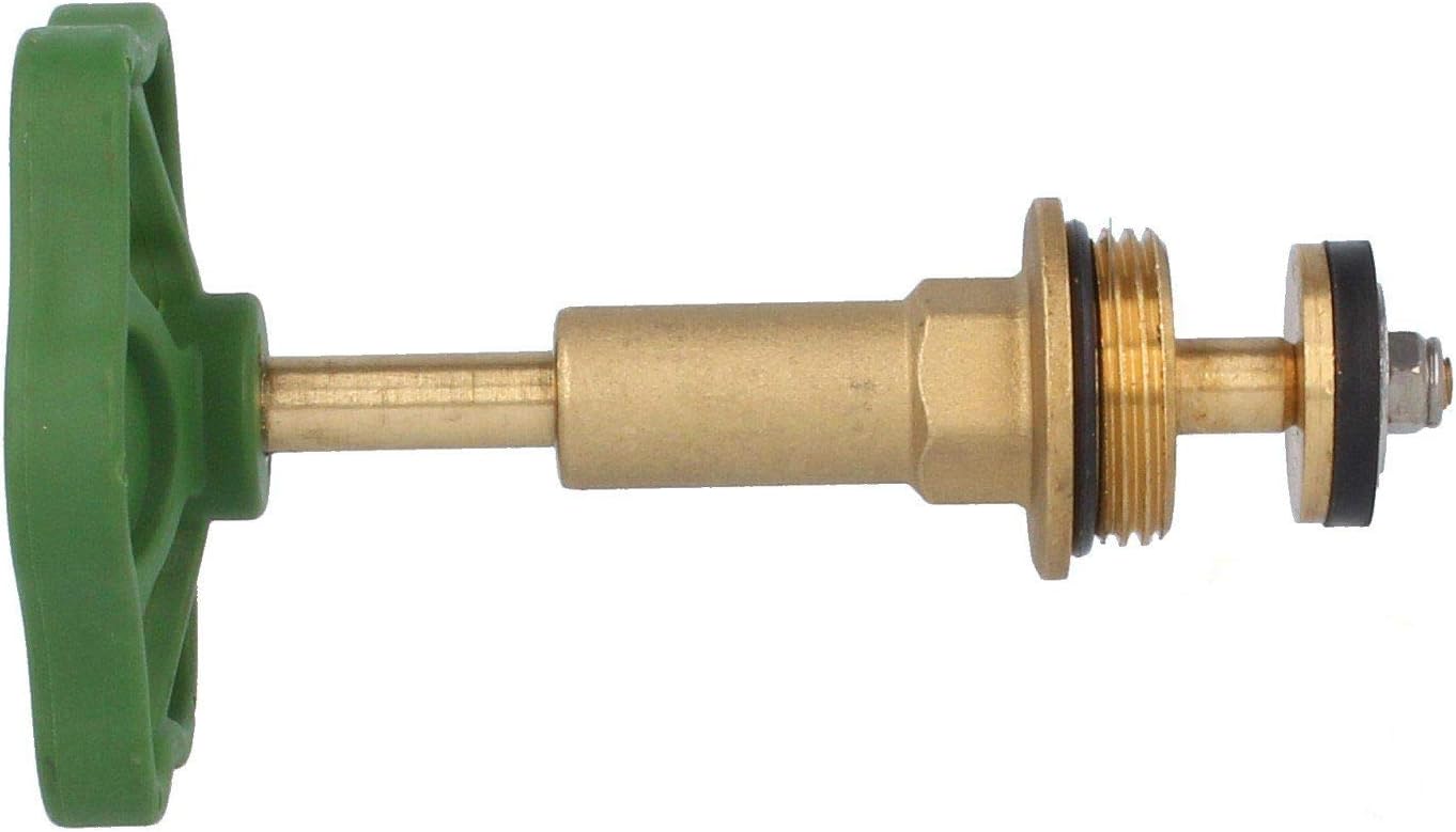 Schlösser 311210 Angled Seat Valve Grease Chamber Upper Part, Brass