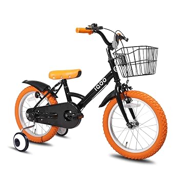 Amazon Iqoo 子供自転車 3 4 5 6歳 補助輪付き 男の子 女の子 14