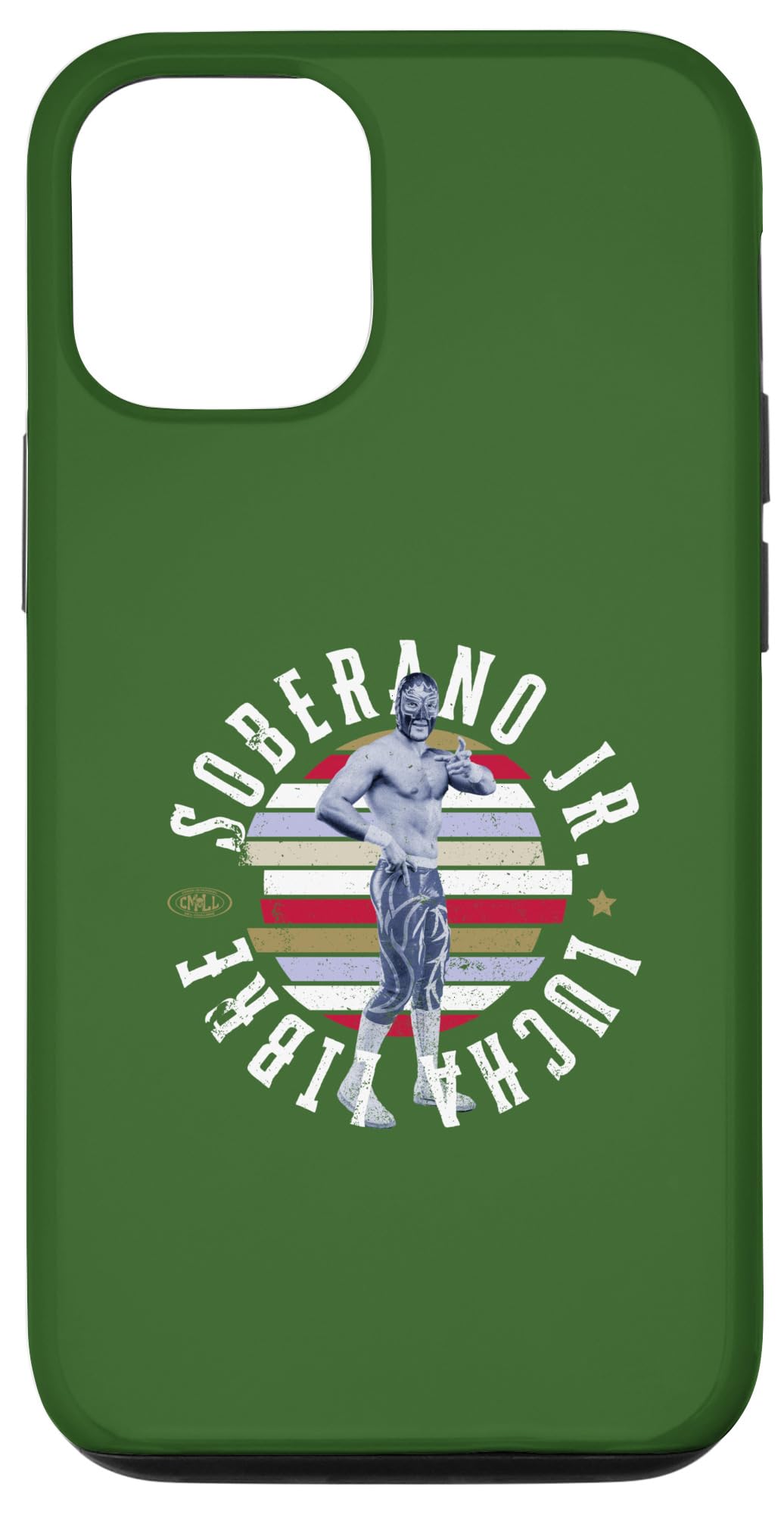 iPhone 14 Soberano Jr. Mexican Luchador Ideal for men and women. Case