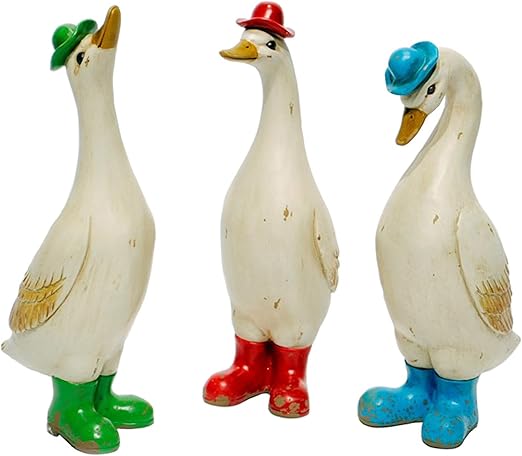 boots with ducks on them