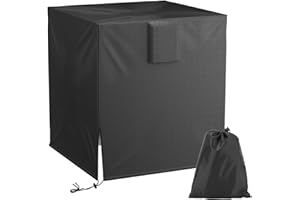 NEAGLORY Air Conditioner Cover for Outside, AC Unit Winter Covers Outdoor Fits up to 24X24X30 Inch, Durable Waterproof Windproof and Snowproof Design