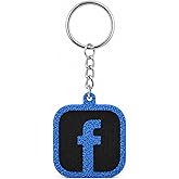 NFC Social Media Keychain with Smart Contact Sharing, Multiple Colors, Digital Networking Tool