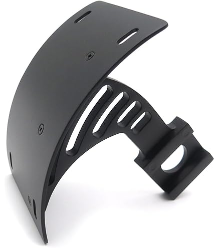 Chrome Billet License Plate Holder For Suzuki Boulevard M109R (2006-2013) - Vertical Axle Mount Bracket