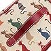 Signare Tapestry Toiletry Bag Makeup Organizer bag for Women with Cheeky Cat Design (TOIL-CHEKY)