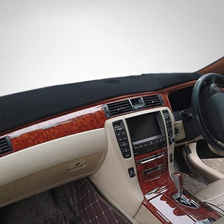 Amazon トヨタ クラウン ダッシュボードマット12代目 対応 04 08 Toyota Crown ダッシュボードマット ダッシュボードライト保護マットダッシュマット 黒い枠 車 バイク 車 バイク