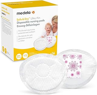Medela Einweg-Stilleinlagen Safe & Dry Ultra Thin, 36 Stk