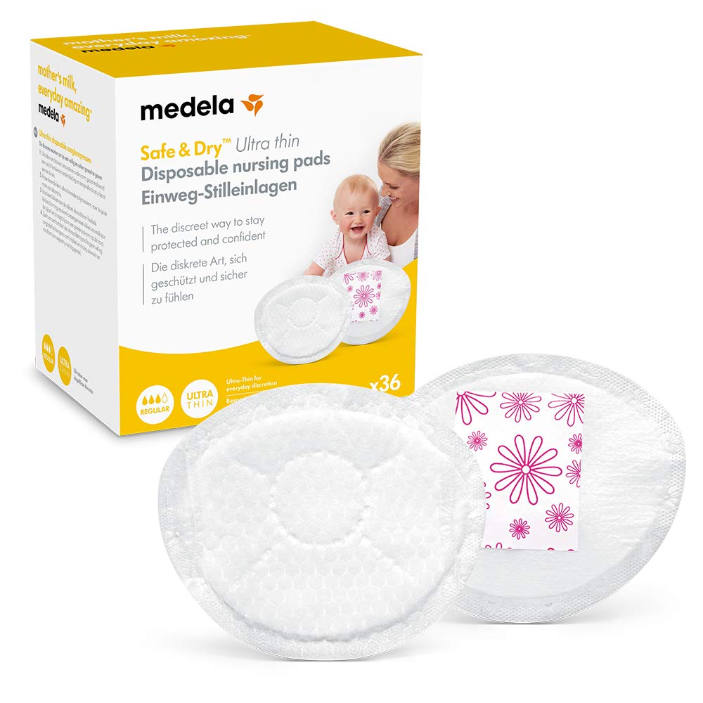 Medela Einweg-Stilleinlagen Safe & Dry Ultra Thin, 36 Stk