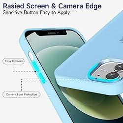 oakxco for iPhone 12 Case Matte Clear, Translucent