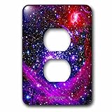 3dRose lsp_76827_6 Galaxy and Nebula Plug Outlet Cover