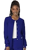 Cherokee Women's Snap Front Warm-up Jacket, Galaxy
