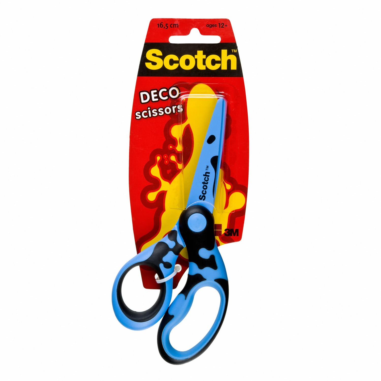 Scotch 1561DS-MIX 16.5 cm Deco Scissors - Pink/Blue/Green,Assorted Color