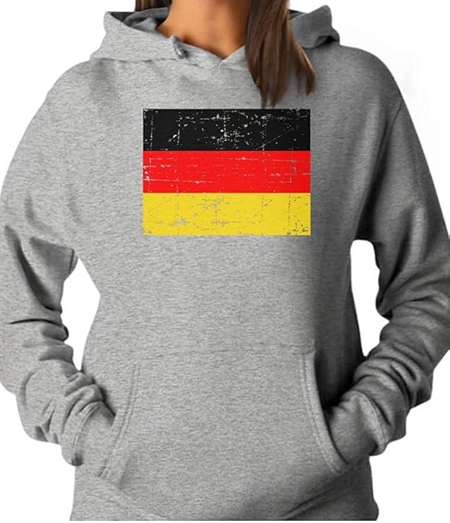 Vintage Germany Flag Retro Style German Women Hoodie Amazon.co.uk