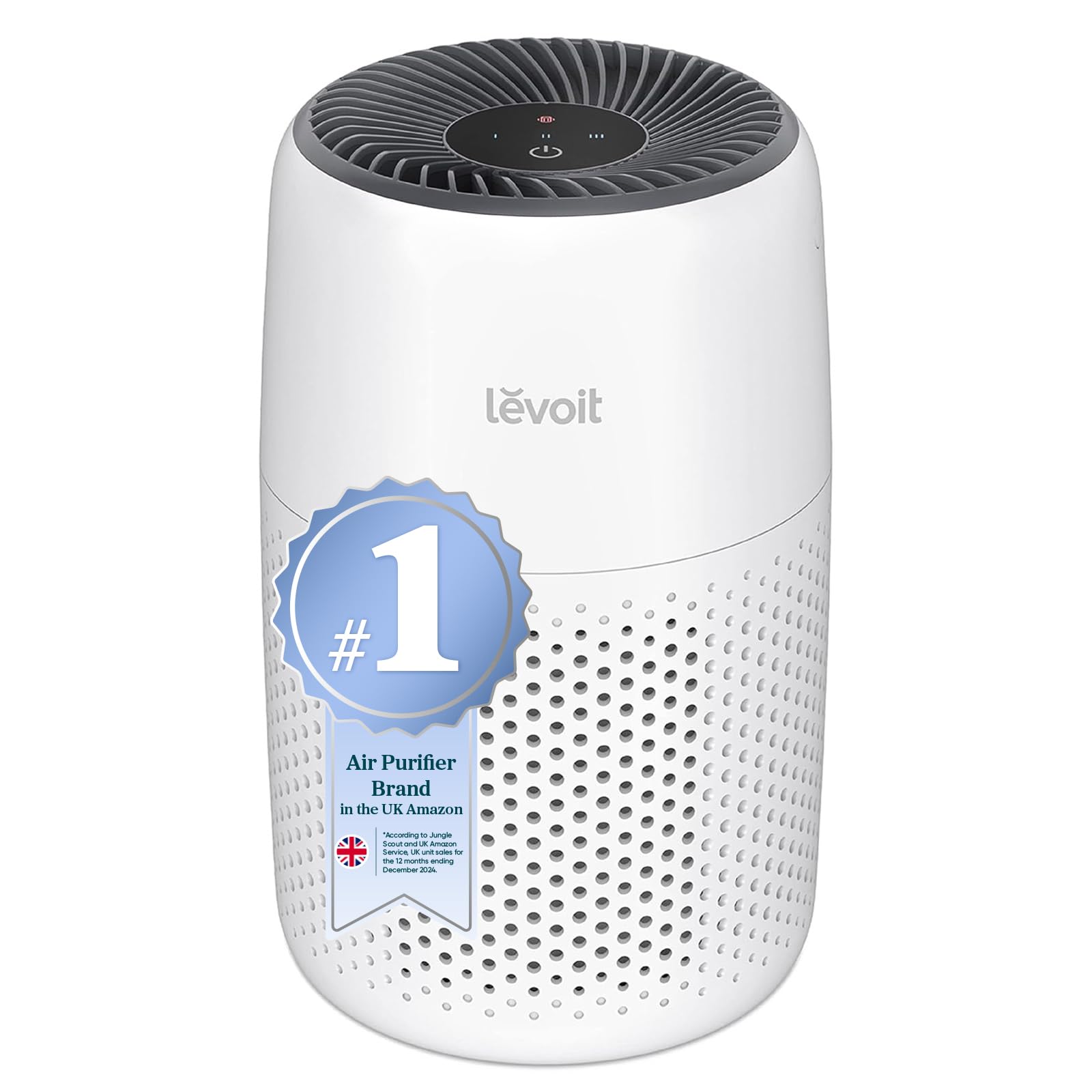LEVOIT Air Purifier for Bedroom Home, Quiet HEPA Filter Cleaner with Fragrance Sponge & 3 Speed for Better Sleep, Air Frenshener, Allergies, Dust, Pet Dander, Odour, Smoke, Office, Desktop, Core Mini