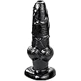 FST Realistic Animal Huge Dildo with Strong Suction Cup Animal Penis 8 Inch Dog Dildo Anal Vaginal Stimulation for Men Women(