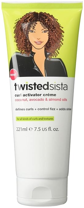 Amazon Com Twisted Sista Curl Activator Creme With Coconut