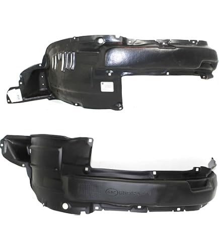 JMTAAT Front Fender Liner Set For 2006-2008 Lexus IS250/IS350 – PE Plastic Splash Guard Pair