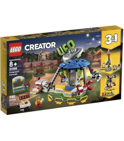 Amazon.com: LEGO CITY 60313 Space Ride Amusement Truck : Toys & Games