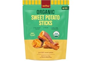 Generic ORGANIC SnakYard Sweet Potato Sticks Vegan, 2.82oz (Pack of 6)