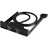 JacobsParts USB 3.0 Front Panel Expansion Bay to 20-Pin Motherboard Header Cable (2-Port)