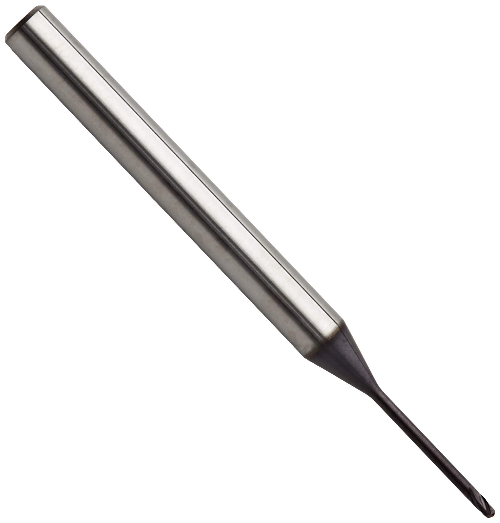 Karnasch 308011010003012 Valuetool Micro Strawberry Hard Metal with Angle Radio, < 20 × D Cutting Depth, < 55 Hrc, 1.0 mm Cutting Diameter, 12 mm Using Length, 4 mm