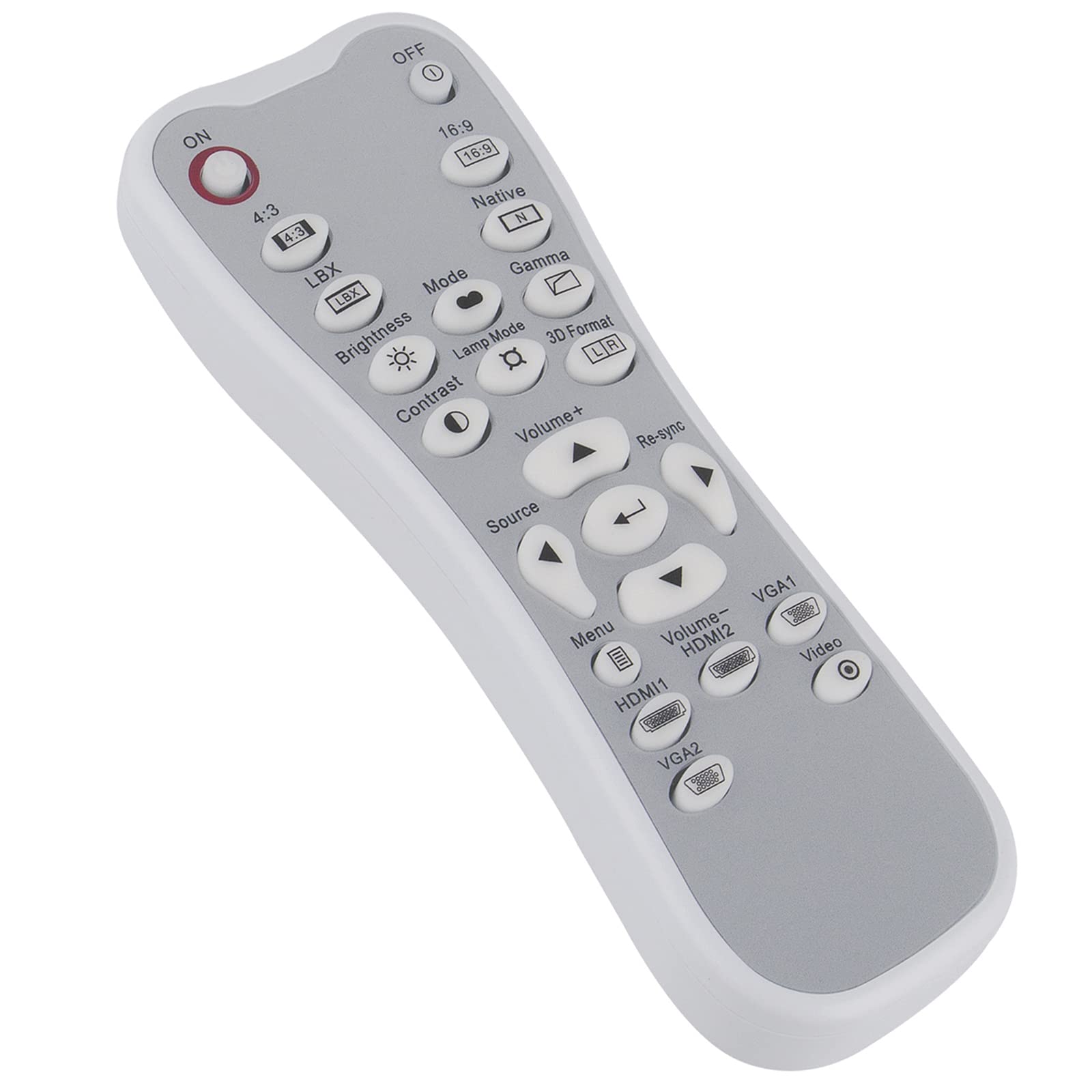 Replacement Remote Control fit for Optoma 1080P Home Theater Projector HD30 HD25-LV HD25e