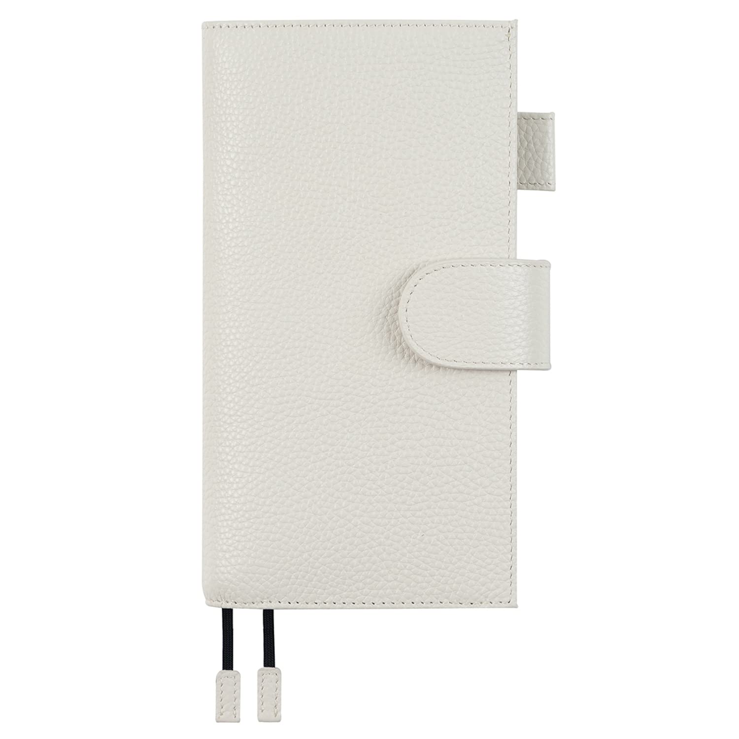 Moterm Leather Cover for Hobonichi Weeks / Mega with Back Pocket (Pebble Cream) (GE-FN113WKLZWE)