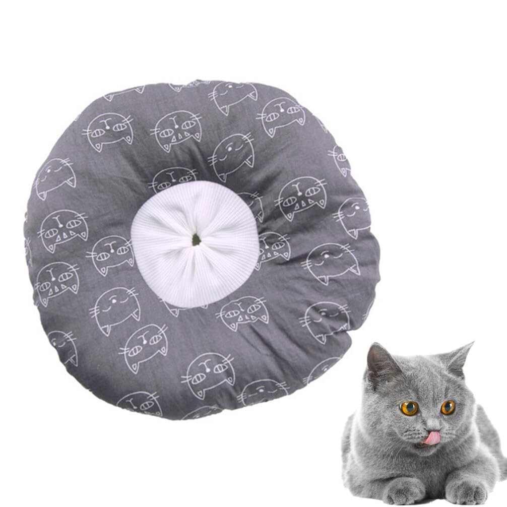 Soft Cat Recovery Collar Breathable Dog Collar Pet Recovery Collar Anti- bite Anti- lick Elizabethan Collar for Cat Kitten Puppy
