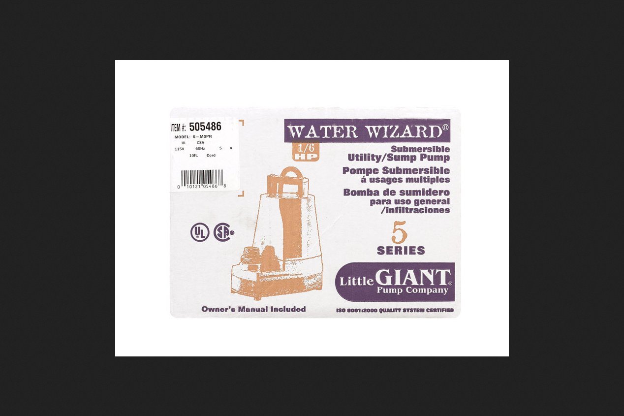 Franklin Electric 505486 Model 5-MSPR Utility Pump, 115V: Amazon.com:  Industrial & Scientific