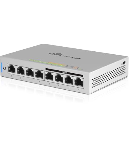 Ubiquiti Networks US-8-60W UniFi 8-Port Gigabit PoE Compliant