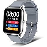 Mugo Smart Watch, Fitness Tracker and Heart Rate Monitor, Smartwatch for Men Women 1.4" TFT LCD Screen with Sleep Monitor and