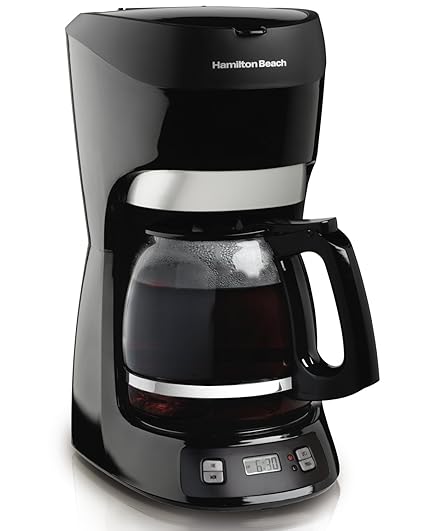 Hamilton Beach 49467 12 Cup Coffeemaker with Digital Clock
