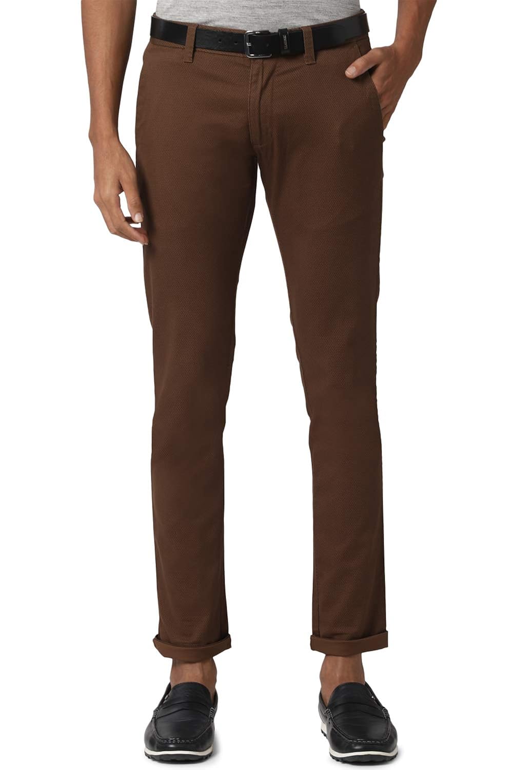 Buy Peter England Men's Chino Skinny Casual Pants at Amazon.in