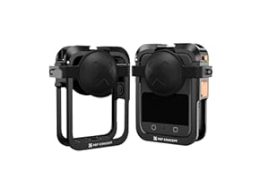 K&F CONCEPT Metal Camera Cage Compatible with DJI Osmo 360 Accessories, Aluminum Alloy Protective Case with Silicone Lens Cov